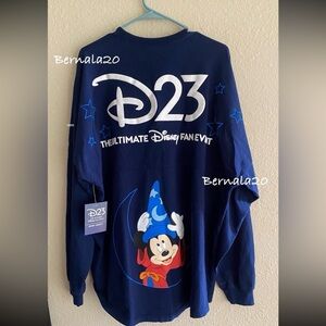 D23 Exclusive Sorcerer Mickey Fantasia Spirit Jersey